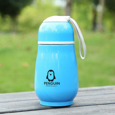 Bình Giữ Nhiệt Hình Chim Cánh Cụt Penguin Dung Tích 150Ml