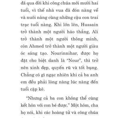 Sách - Tuyển Tập Nghìn Lẻ Một Đêm - Ba Hoàng Tử Và Tấm Thảm Thần