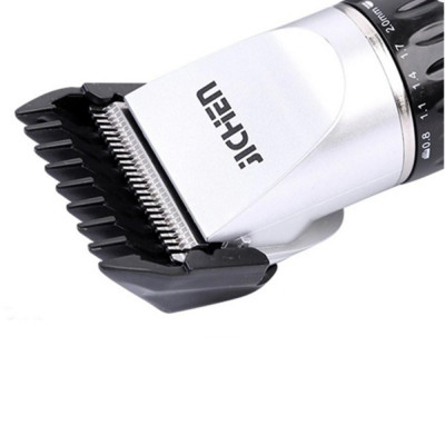 Tông Đơ Cắt Tóc JiChen 0817 - Tông Đơ Hớt Tóc An Toàn Cho Bé (Sạc Pin Không Dây + Lược)