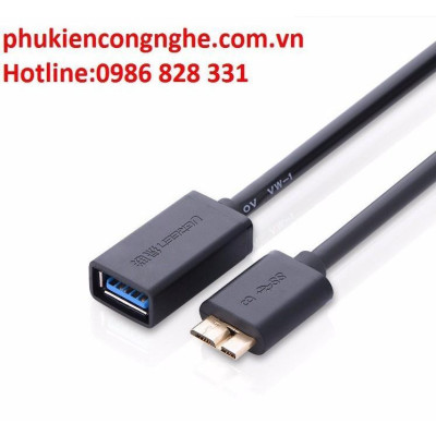 Cáp OTG chuẩn Micro USB cho điện thoại Ugreen 10816