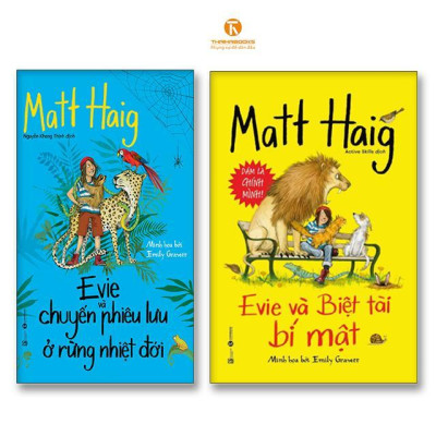 Sách - Evie Và Biệt Tài Bí Mật + Evie Và Cuộc Phiêu Lưu ở Rừng Nhiệt Đới - Combo  2 Cuốn - Thái Hà Books