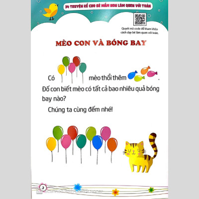 34 Truyện Kể Cho Bé Mầm Non Làm Quen Với Toán