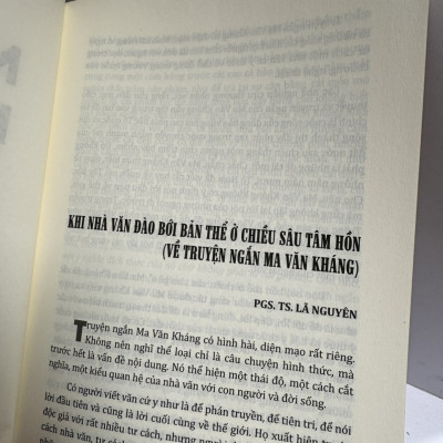 (giải thưởng Hồ Chí Minh đợt IV năm 2012) MA VĂN KHÁNG - Truyện ngắn chọn lọc - NXB Tổng hợp TP.HCM