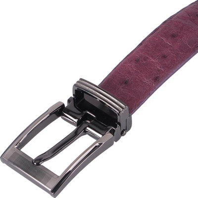 Thắt Lưng Nữ Da Đà Điểu Da Hột Huy Hoàng HT5427 - Tím