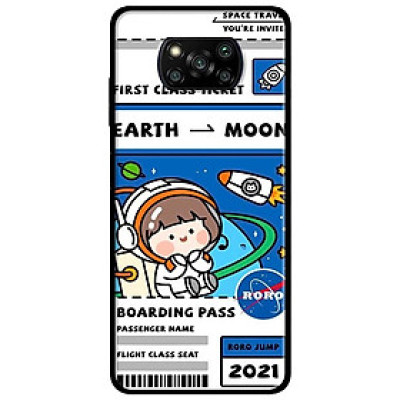 Ốp lưng dành cho Xiaomi Poco X3 mẫu Tick Moon