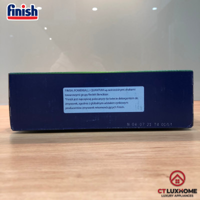 Viên rửa chén bát Finish All In One 50 viên hương chanh - 6 chức năng [RẺ VÔ ĐỊCH}