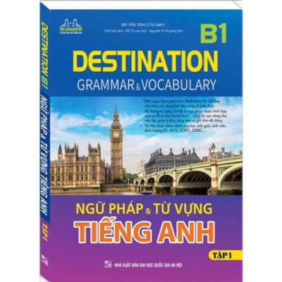 Sách - Combo DESTINATION B1 Ngữ pháp và từ vựng tiếng anh ( T1 - T2 )