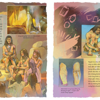 	Lịch Sử Việt Nam Bằng Tranh - Thời Khởi Thủy (Bản Màu) _TRE