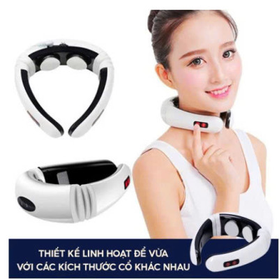Máy Massjae Cổ Vaji Gáy KL5830 – Giảm Đau Mỏi, Thjư Giãjn Mỗi Ngày Tại Nhà , đồng hồ led