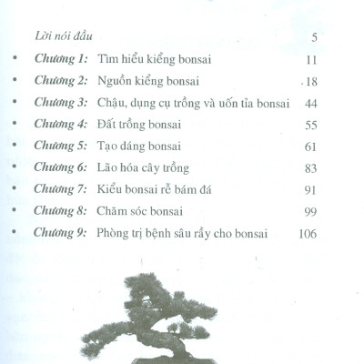 110 Câu Hỏi Đáp Chăm Sóc Và Tạo Dáng Bonsai (Tái bản lần 5) - Việt Chương, Phúc Nguyên