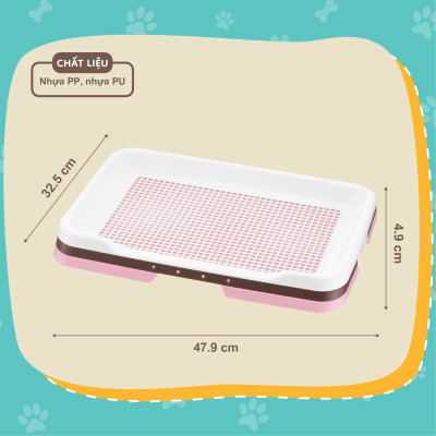 Khay vệ sinh cho chó RICHELL Nhật có tấm lót | Pet