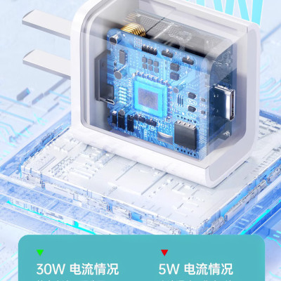 Củ sạc nhanh LI-TOP GaN AC17 công suất PD 30W có chứng nhận 3C tiêu chuẩn quốc gia, hàng chính hãng bảo hành 12 tháng