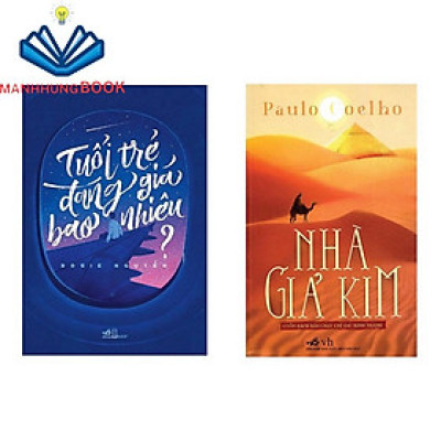 Sách NN - Combo Sách tuổi trẻ đáng giá bao nhiêu và Nhà giả kim (bìa mềm)