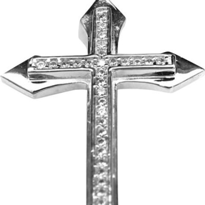 Mặt Dây Chuyền Nam Thánh Giá Bạc Ta Bạc Hiểu Minh MDN027 (Free Size)