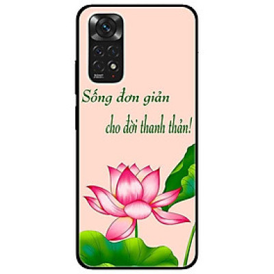 Ốp lưng dành cho Xiaomi Redmi Note 11 4G mẫu Sống Đơn Giảnn