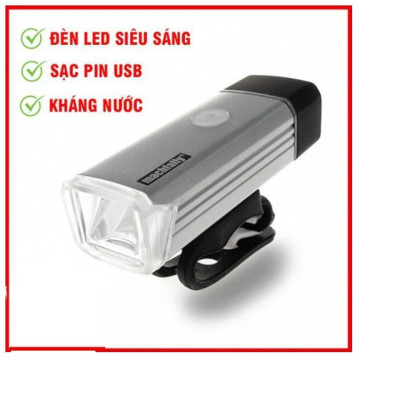 Combo xe đạp Khóa xe đạp 5 số vàng+Đèn pha siêu sáng+Đèn led hậu