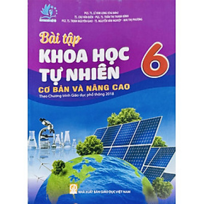 Sách - Bài tập Khoa học tự nhiên lớp 6 cơ bản và nâng cao (HB)