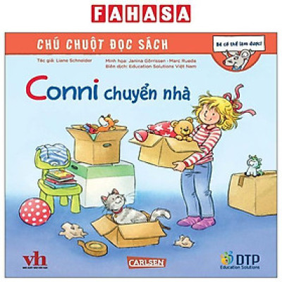 Sách - Chú Chuột Đọc Sách - Conni Chuyển Nhà