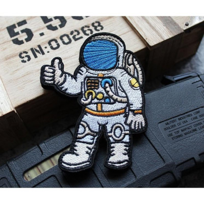 Patch vải velcro NASA dán ba lô, nón , quần áo , túi xách