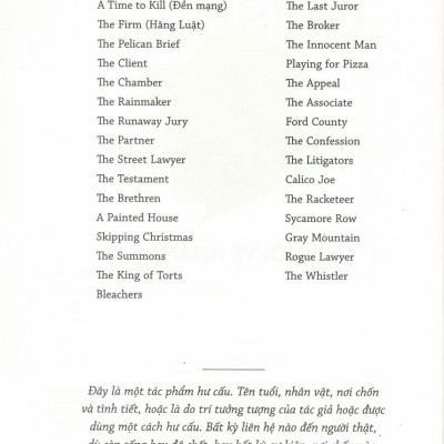 Hội Vệ Nhân - John Grisham