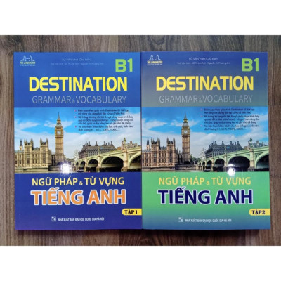 Sách - Combo DESTINATION B1 Ngữ pháp và từ vựng tiếng anh ( T1 - T2 )