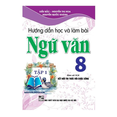 Sách - Combo hướng dẫn học và làm bài ngữ văn 8 - tập 1 + 2