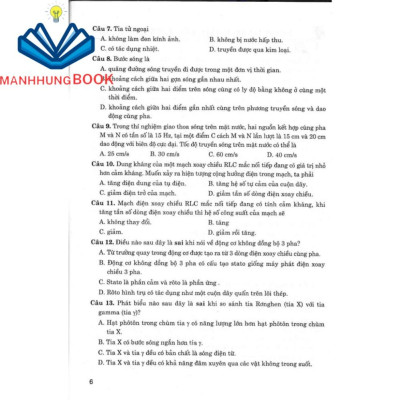 Sách - Ngân Hàng Đề Thi Thử THPT Quốc Gia Môn Vật Lí