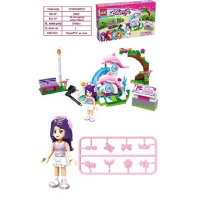 Bộ lắp ghép Enlighten Hồ ước nguyện cá heo của Cherry 2002