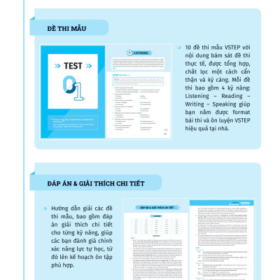 Vstep - Chinh Phục Đề Thi Vstep Bậc Năng Lực Từ B1 Đến C1 
 (MGB)