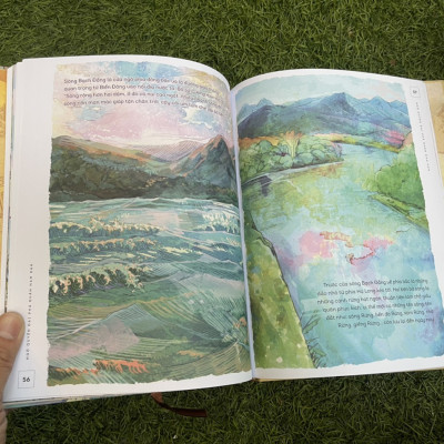 [Bộ LỊCH SỬ VIỆT NAM BẰNG TRANH] - BÌA CỨNG - IM MÀU TOÀN BỘ - NXB TRẺ - [Ngô Quyền đại phá quân Nam Hán] -