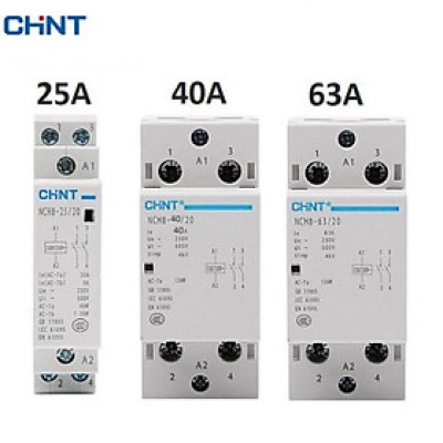 Khởi đông từ, contactor Chint 25A,40A và 63A 220V
