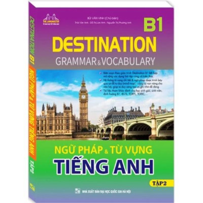 Sách - Combo DESTINATION B1 Ngữ pháp và từ vựng tiếng anh ( T1 - T2 )