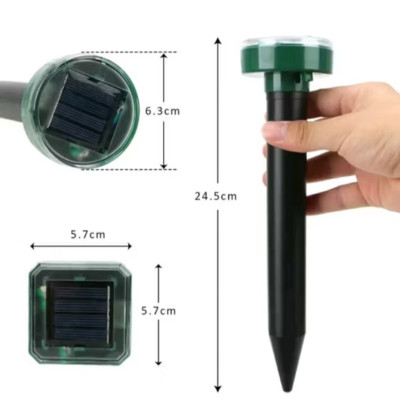 MÁY ĐUỔI CHUỘT RẮN CHIM NĂNG LƯỢNG MẶT TRỜI CẢM BIẾN THÔNG MINH BẢO VỆ TÀI SẢN HOA MÀU AN TOÀN