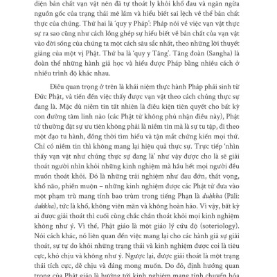 Tư Tưởng Phật Giáo - Một Giới Thiệu Toàn Diện Về Truyền Thống Ấn Độ