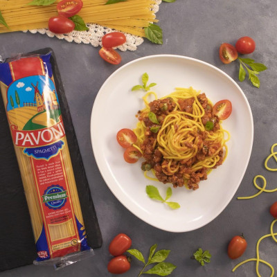 Mì Ý Pavoni 400gram 100% lúa mì nguyên chất (Pavoni Spaghetti)