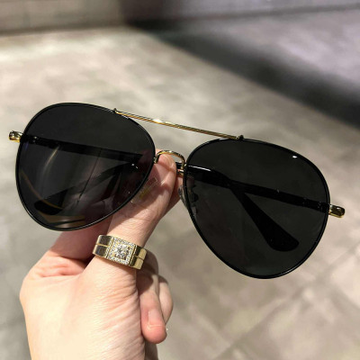 Kính mát thời trang cao cấp cho nam dáng phi công cổ điển Mắt kính chống chói lóa + Tặng phụ kiện kèm theo