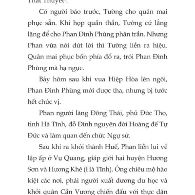 Chuyện Vua Hàm Nghi - bản in 2024