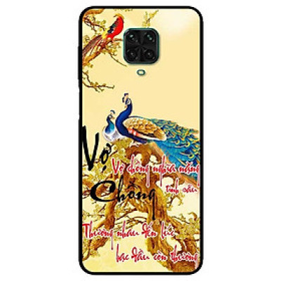 Ốp lưng dành cho Xiaomi Redmi 9s - 9 Pro - 9 Promax mẫu Thư Pháp Vợ Chồng