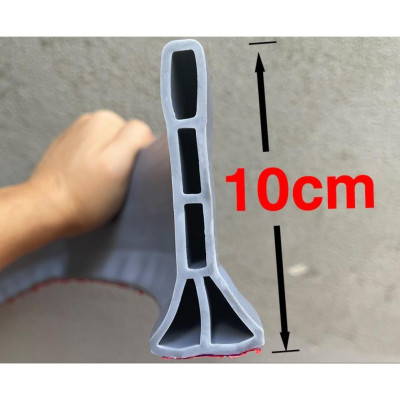 Dải Chắn Nước Silicon-thanh ngăn nước nhà tắm cỡ đại CAO 10CM sẵn keo cường lực bóc dán dán tiện lợi