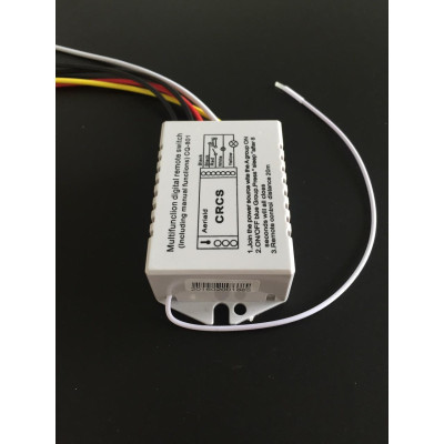 Bộ Công Tắc Điều Khiển Từ Xa Không Dây 1000W 2 Thiết Bị Tặng Kèm Pin