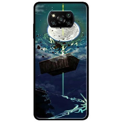 Ốp lưng dành cho Xiaomi Poco X3 mẫu Anime Zenitsu Trăng