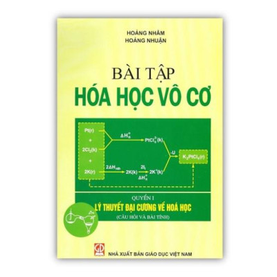 Sách - Combo Hóa Học Vô Cơ Cơ Bản Tập 1 + Bài Tập Lí Thuyết Đại Cương Về Hóa Học (DN)