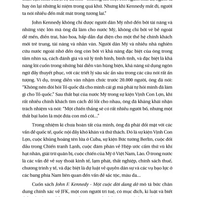 John F. Kennedy Một Cuộc Đời Dang Dở 1917-1963 - Bìa Cứng