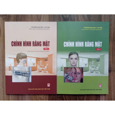 Sách - Combo Chỉnh Hình Răng Mặt Tập 1 - Tập 2 (DN)