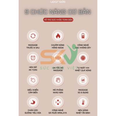 ￼Máy Massage Bụng Lưng Đùi Pin Sạc Tích Hợp Đá Nóng Himalaya Hỗ Trợ Giảm Mỡ Bụng Đai Mát Xa Bụng Eo Lưng