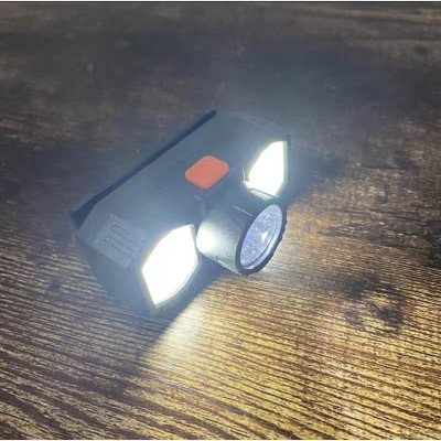 Đèn Pin Đội Đầu 3 Bóng Siêu Sáng Kiểu Máy Ảnh