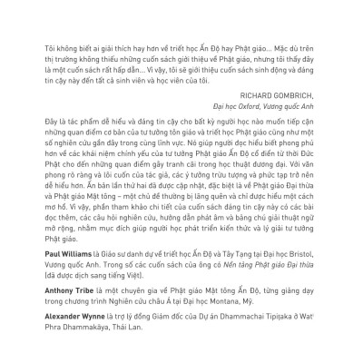 Tư Tưởng Phật Giáo - Một Giới Thiệu Toàn Diện Về Truyền Thống Ấn Độ