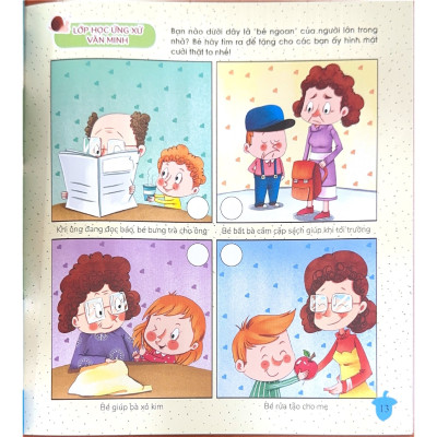 Dạy Con Học Lễ Giáo - Lớp Lá 2 - Tứ Diệp Thảo - Sách Văn Lang