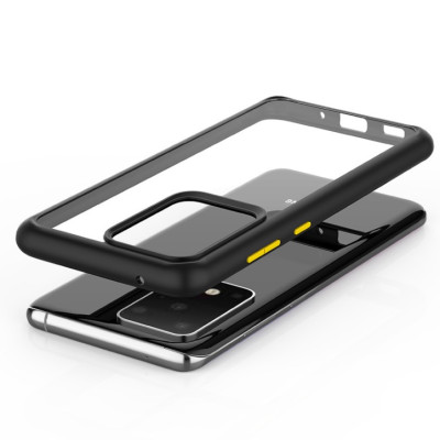 Ốp lưng kính trong viền chống sốc Likgus SEXY Serise cho SamSung Galaxy S20 Ultra, S20 Plus- Hàng nhập khẩu