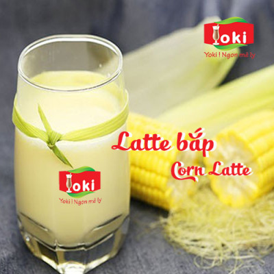Latte bắp Yoki